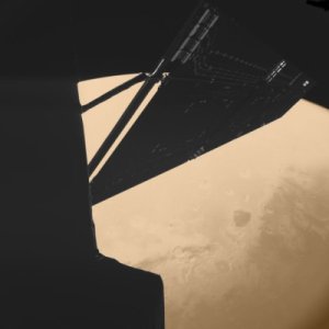 Rosetta/CIVA-Aufnahme der Region Mawrth, Copyright ESA