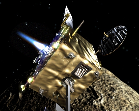 Orbiter trifft am Asteroiden ein, Quelle: ESA