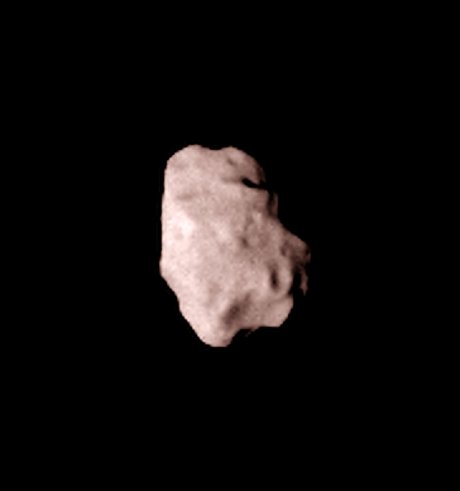 Rosetta OSIRIS NAC Images of 21/Lutetia, approaching the asteroid, source: ESA
