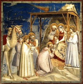 L'adorazione dei Magi, Giotto di Bondone, ca. 1305